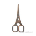 Hoge kwaliteit Eiffeltoren Vorm Ontwerp Rood Koper Klein roestvrij staal Beauty Craft schaar
